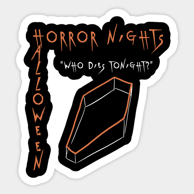 Halloween Horror Nights Sticker by awildbryce